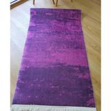STY Home Batik Mor Kaymaz Tabanlı Yıkanabilir Halı Kilim Yolluk Dijital Baskı Mor/lila - 180 x 280 cm