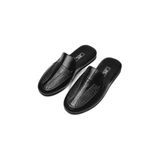 STYLE G&C Collection 315 Erkek Ev Terliği - Siyah Renk Premium Tasarım - Ev ve Ofis Kullanımı İçin Şık Terlik - Rahat ve Dayanıklı Yapı (EU Ayakkabı Beden Sistemi, Yetişkin, Sayısal, Orta, 43)