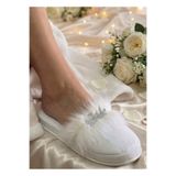 STYLE G&C COLLECTION GELİN TERLİĞİ BRIDE TERLİK TAKIMI KUTULU - BEKARLIĞA VEDA TERLİĞİ