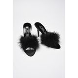 STYLE G&C COLLECTION Kadın Siyah Gelin Terliği