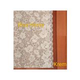 Style Meiwa Japon Pvc Dantel Raf-runer-dolap-çekmeçe -örtüsü Kaymaz Sararmaz/eni:40 Cmx5 Mt -- Krem 13
