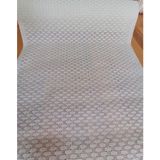 Style Meiwa Pvc Dantel Raf -Dolap-Çekmeçe -Runner Örtüsü / Ebat: 50 Cmx 5 mt Beyaz Hasır Desen1 - 50cm X 5mt