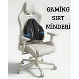 Style Ortopedik Visco Gaming Sırt Minderi – Ofis ve Oyun Koltuğu Destek Yastığı Anatomik Bel Sırt Destek Minderi Bel Yastığı