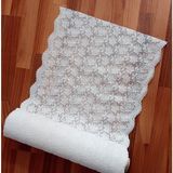 Style Pvc Dantel Kaymaz Raf Dolap ve Çekmece Örtüsü/ Ölçü: 50 cm x 5 mt Serpme Çiçek 🌺