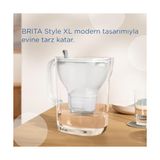 Style Xl 1x Pro All-In-1 Filtreli Su Arıtma Sürahisi - Gri (3,6 Lt)