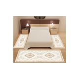 stylehome Dijital Baskılı 3 'lü Yatak Odası Halısı Yolluk Takımı