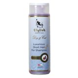 Stylish Pet Cosmetics Kısa Tüylü Köpek Ve Kediler Için Tüy Dökme Engelleyici Lavanta Aromalı Organik Şampuan 250ml
