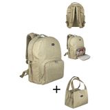 Stylo Duo Bej Backpack For Mothers Anne Bebek Bakım Sırt Çantası
