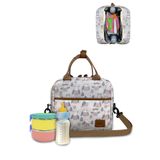 Stylo Food Bag Isı Yalıtımlı Termal Çanta Mama Ve Yemek Taşıma Beslenme Çantası Askılı Baykuş