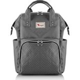 Stylo London Plus Gri Anne Bebek Sırt Çantası