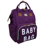 Stylo Roma Baby Bag Anne Bebek Bakım Sırt Çantası - Lila Standart