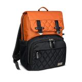 Stylo Working Mothers Bag Bebek Bakım Sırt Çantası (ORANJ) | özel dokuma kumaş