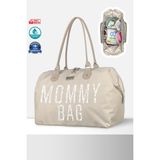 Stylo x Pro Mommy Bag Usa Baskılı Anne Bebek Bakım Çantası - Krem