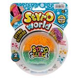 Styro World Köpük Slime 50 gr - Turuncu-Yeşil