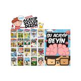 Şu Acayip Şeyler Serisi 21 Kitap Set Tarık Uslu (Şu Acayip Hayvanlar, Arılar, Böcekler, Beyin, Karıncalar, Gözler, Balıklar, Kuşlar, Anneler, Uzay)