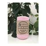 Su Akrilik Tekstil Pembe Pamuklu Makrome Tarama İpi