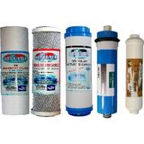 Su Arıtma 5'li Filtre Set Sed Cto Gac Membran Tadlandırıcı