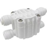 Su Arıtma Cihazı 6 mm Şatof Shut-Off Valf 4 Yollu Vana Quick HBCV00004G1DPF