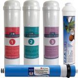 Su Arıtma Cihazı Filtresi 12’’ Inline Mebmranlı 5’li Filtre