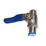Su Arıtma Cihazı Hat Alma Vanası 1/4'' Quick Bağlantılı 6 MM