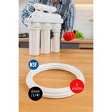 Su Arıtma Cihazı Hortumu Fda Ve Nsf Belgeli 6 Mm 1/4" Inç 3 Metre (STANDART EV TİPİ ARITMALAR IÇİN) HRTM146MM3M
