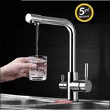 Su Arıtma Cihazı İçin 3 Yollu Bataryalı Musluk
