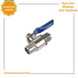 Su Arıtma Cihazı Için Metal Mini Hat Alma Küresel Vana