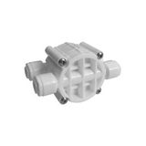 Su Arıtma Cihazı Için Quick Shut Off Valve Dört Yollu Vana (Krem)