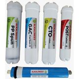 Su Arıtma Cihazı Inline Filtre Seti 5 Aşama