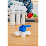 Su Arıtma Cihazı Küresel Ara Vana Plastik 6 Mm Hortum Girişli 602KRSLVNPLST46QG