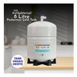 Su Arıtma Cihazı Su Tankı 2.2 Galon 8 Lt Tank Vanası Hediye!