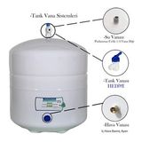 Su Arıtma Cihazı Tankı 3.2 Galon 12 Lt Antibakteriyal (Beyaz)