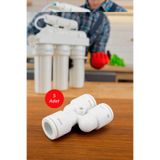 Su Arıtma Cihazı Y Hortum Bağlantı Nipeli 1/4 Inç Quick Geçme (5 ADET) 900YBP464646QGY