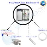 Su Arıtma Cihazı Yenileme Ve Bakım Kiti Shut Off - Flow - Valfe