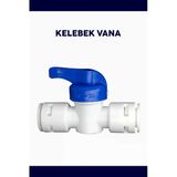 Su Arıtma Cihazları İçin Kelebek Vana Tüm Cihazlarla Uyumlu