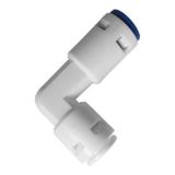 Su Arıtma Cihazları Için L Dirsek Çek Valf (Check Valve) Fitting (Beyaz)