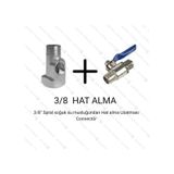 Su Arıtma Hat Alma Aparatı Ve Küresel Vana 3/8 Dayanıklı Pirinç Gövde, Kolay Montaj