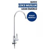 Su Arıtma Musluğu Paslanmaz Gövde Kolay Montaj Tüm Sistemlerle Uyumlu