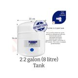Su Arıtma Tankı 8lt Tüm Cihazlara Uyumlu, Nsf Onaylı, Paslanmaz Ç