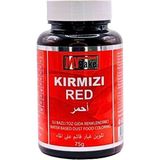 Su Bazlı Toz Gıda Boyası Kırmızı 75 gr