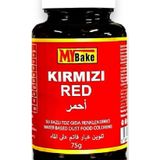 SU BAZLI TOZ GIDA BOYASI MY BAKE 75 GR KIRMIZI