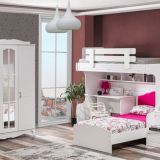 Su Beyaz Genç Odası Takımı, 3 Kapaklı