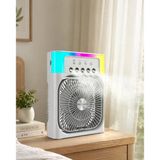 Su Buharlı Mini Klima Fan Rgb Işıklı Taşınabilir Serinletici - Lisinya