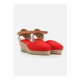 Su Espadril Marsy Kırmızı Kadın Dolgu Topuklu Espadril