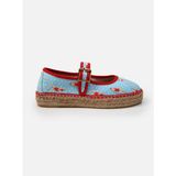 Su Espadril Paris Turkuaz Kadın Düz Espadril