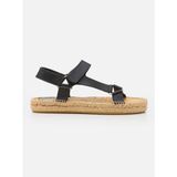 Su Espadril Yuti Siyah Kadın Espadril Sandalet