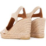 Su Espadril Zippa Kum Kadın Dolgu Topuklu Espadril