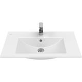Su Etajerli Lavabo 80 cm Beyaz