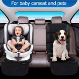 Su Geçirmez 2'li Isofix Kedi ve Köpek Koltuk Kılıfı, Uyumlu, Siyah - Ahşap