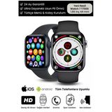 Su Geçirmez 45Mm T700s Watch 7 Ios Android Sağlık Sensörlü Bluetooth Aramalı Alarm Akıllı Saat